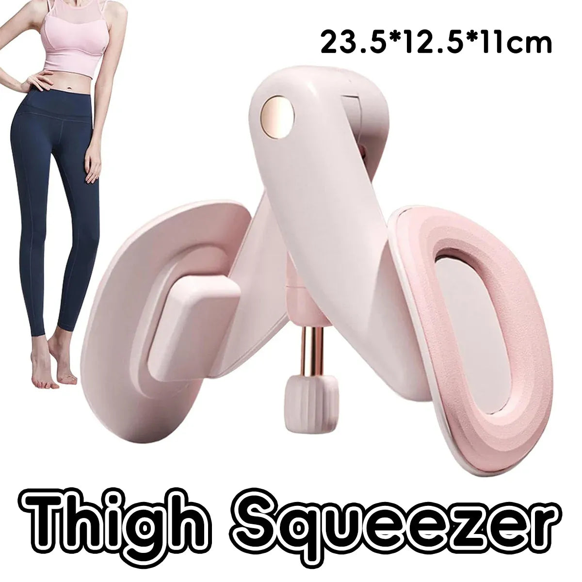 Thigh Squeezer Exercise Tool Lightweight Leg Strength Training for Fitness
