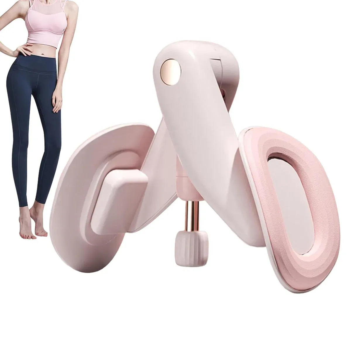Thigh Squeezer Exercise Tool Lightweight Leg Strength Training for Fitness