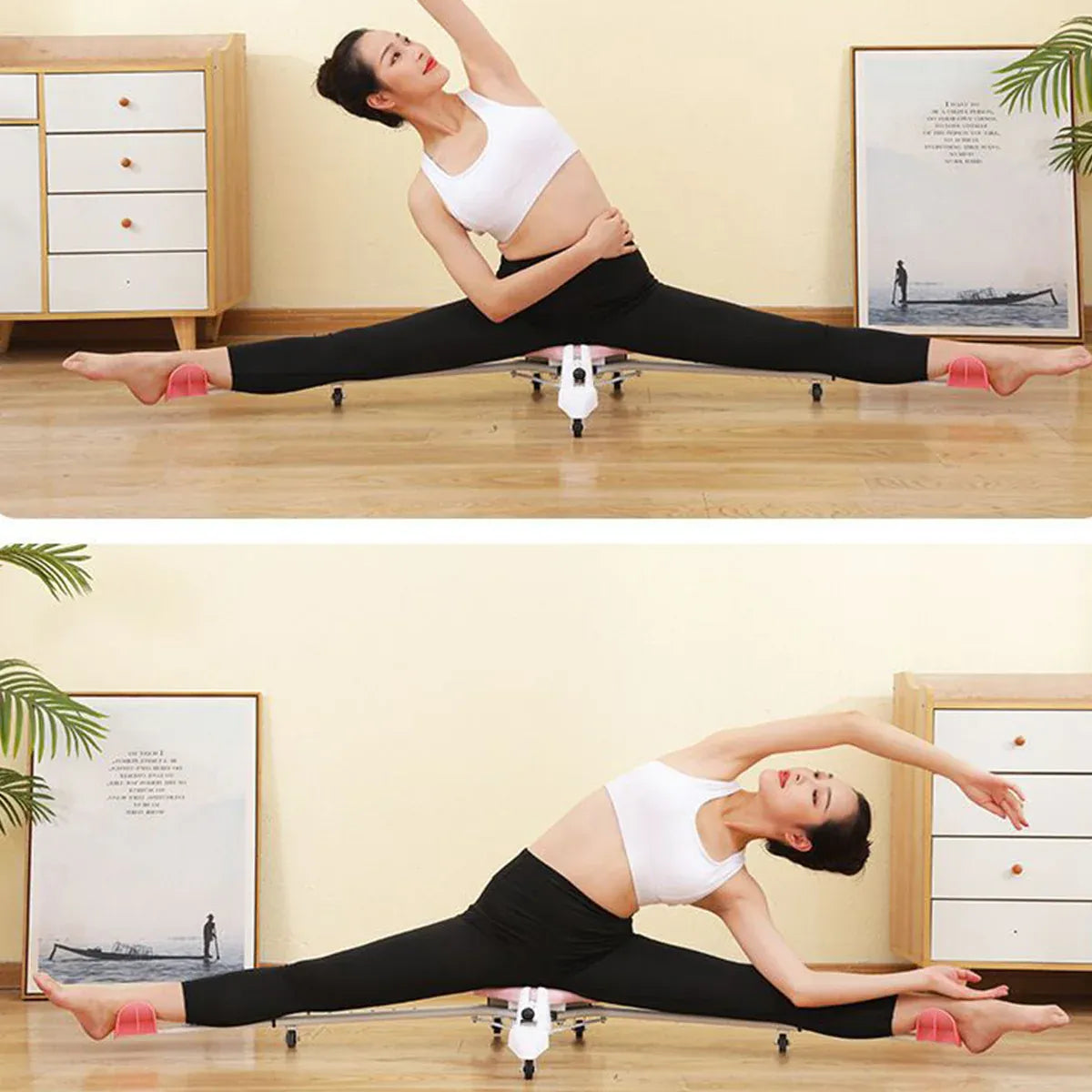Splits Training Device Dance Trainer Ligament Stretching Equipment Adjustable