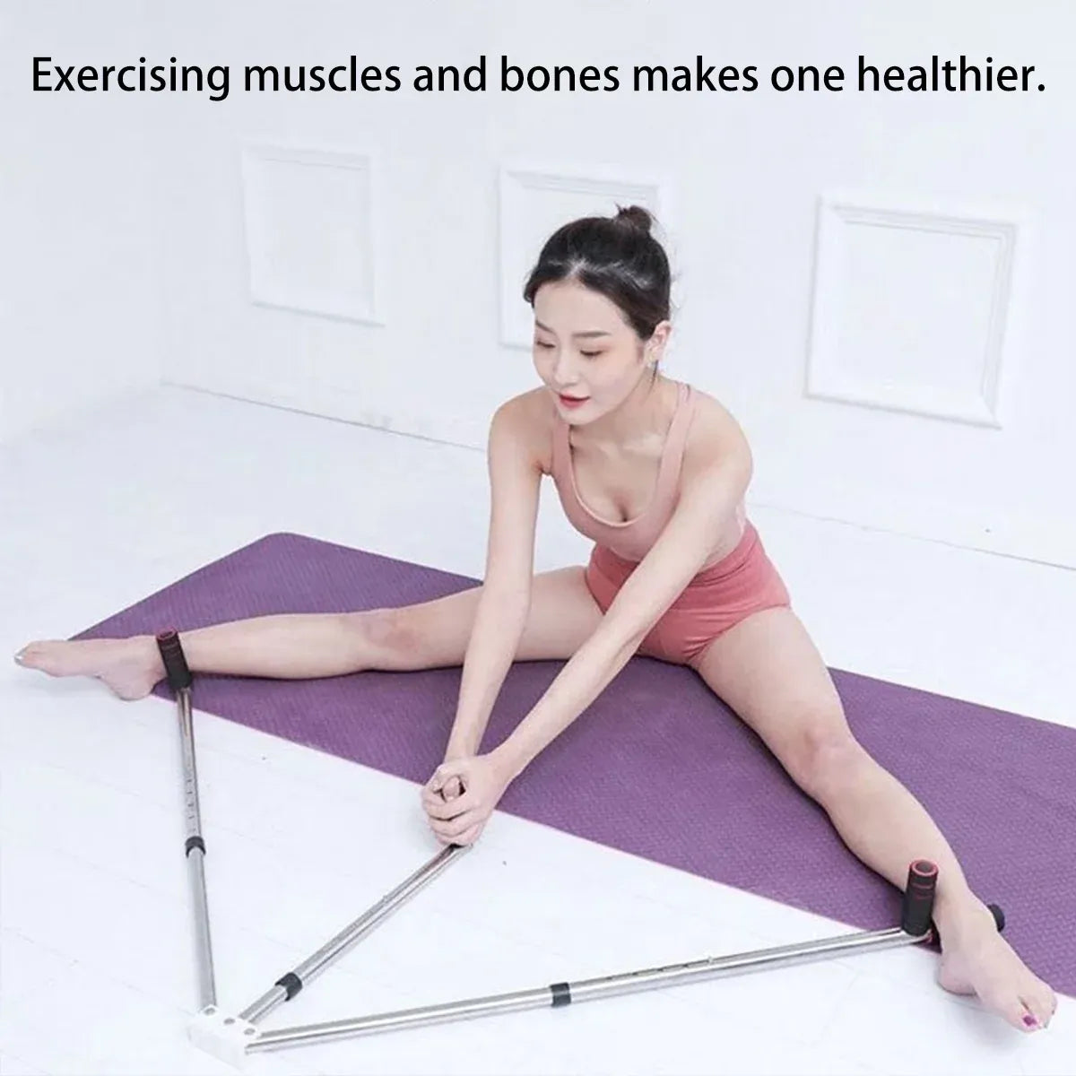 Leg Stretching Machine Flexibility Trainer Split Training Equipment Yoga Tool - 6 Holes