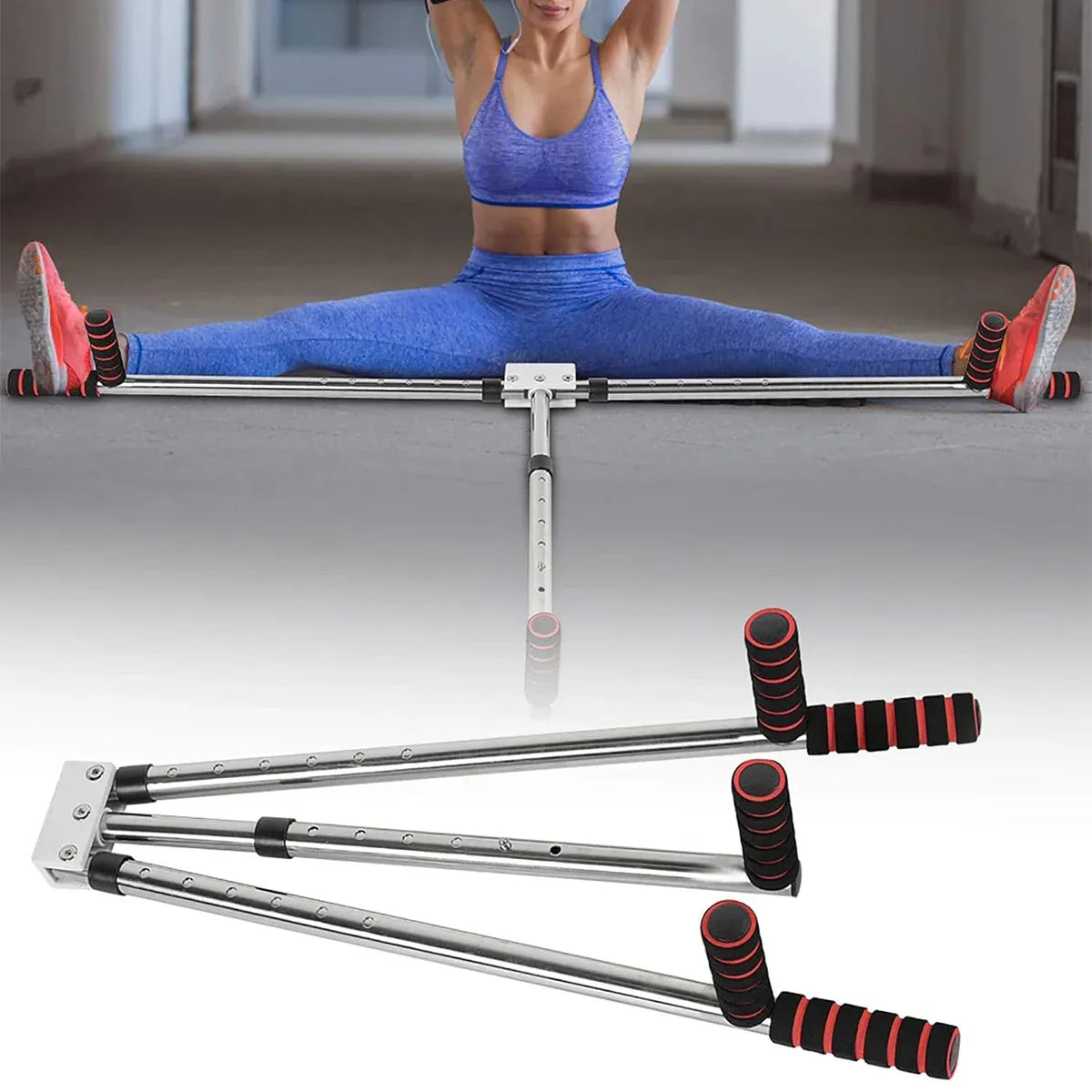 Leg Stretching Machine Flexibility Trainer Split Training Equipment Yoga Tool - 6 Holes