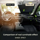 Retractable Folding Sunshade Car Curtain Blackout Window Shade Vehicle Sun Block