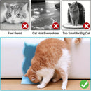 Fixed Tease Cat Scrubber Massage Brush Scratching Toy for Cats Grooming Brush - Coffee