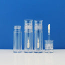 10pcs 3ml Transparent Lip Gloss Tubes Small Capacity Lip Glaze Containers