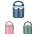 Stainless Steel Insulated Lunch Box Bento Box Thermal Food Container Breakfast - Green