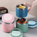 Stainless Steel Insulated Lunch Box Bento Box Thermal Food Container Breakfast - Green