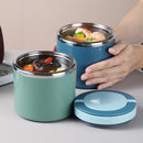 Stainless Steel Insulated Lunch Box Bento Box Thermal Food Container Breakfast - Pink