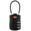 Zinc Alloy Combination Lock Anti-Theft For Luggage Cabinet Drawer Suitcase - Black