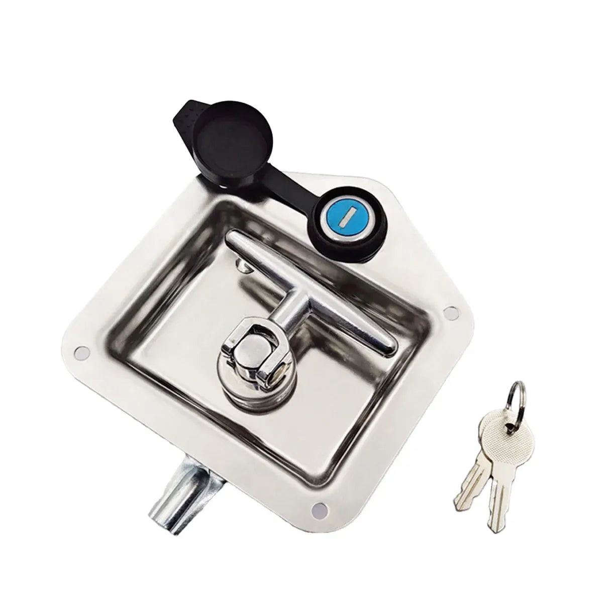 Car Trailer Stainless Steel Toolbox Lock Anti Rust Secure For Truck Van Storage