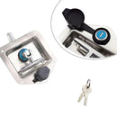 Car Trailer Stainless Steel Toolbox Lock Anti Rust Secure For Truck Van Storage