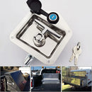 Car Trailer Stainless Steel Toolbox Lock Anti Rust Secure For Truck Van Storage