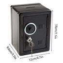 Piggy Bank Safe Cash Register Box Small Household Money Storage Safe