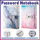 Password Book Notebook Planner Lockable Diary Journal for Office School Personal - Pink