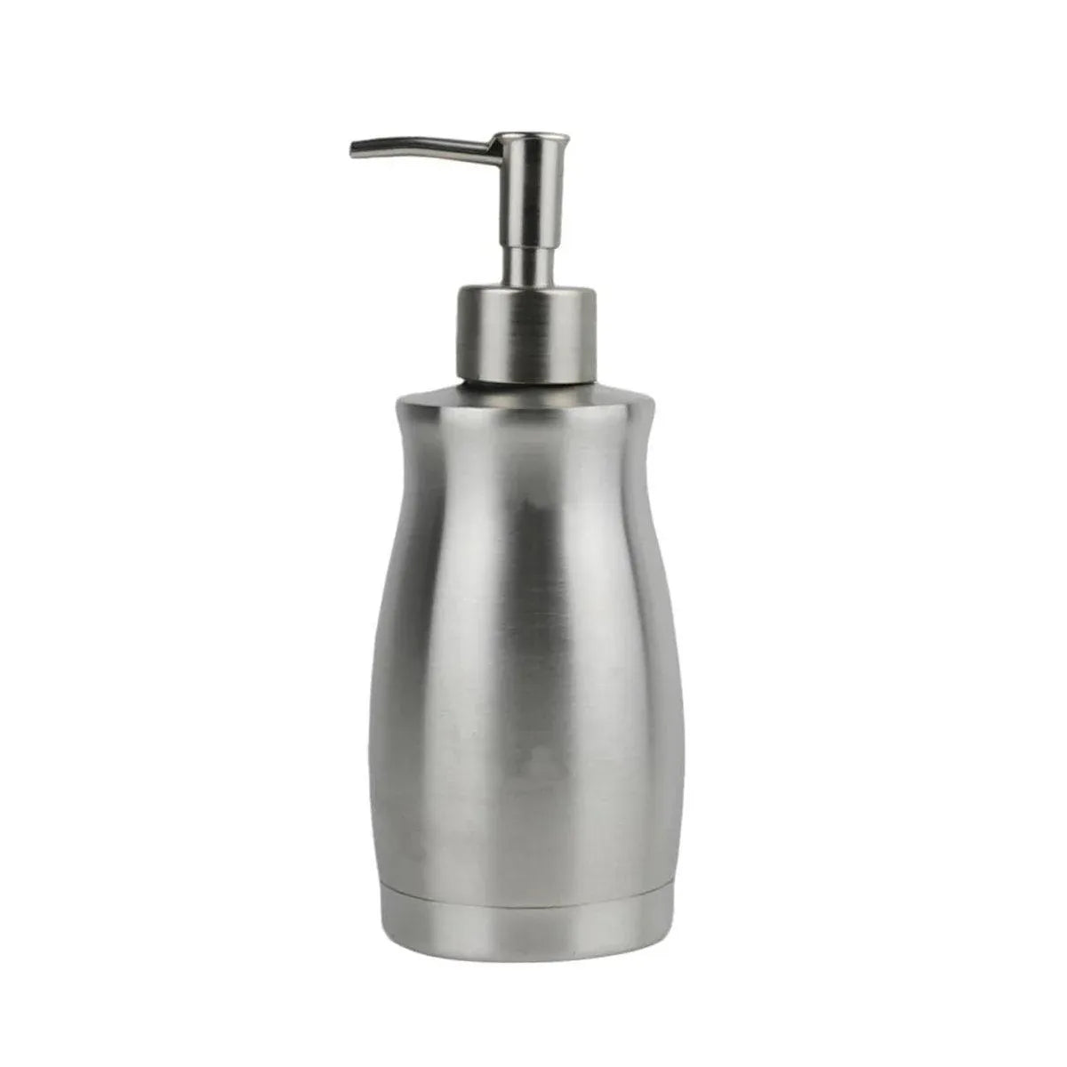 304 Household Stainless Steel Liquid Soap Lotion Shampoo Dispenser Bottle 400ML
