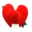 Cartoon Love Plush Head Cover Photo Props for Performance and Costume Accessory
