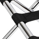 Stainless Steel Foldable Luggage Rack Hotel Room Portable Shelf Suitcase Holder