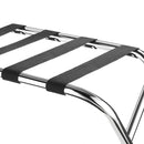 Stainless Steel Foldable Luggage Rack Hotel Room Portable Shelf Suitcase Holder