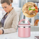 1L Large Capacity Stainless Steel Insulated Lunch Box Food Container Durable - Blue