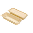 Corn Starch Meal Prep Containers Lids Durable Multi Compartment - C1