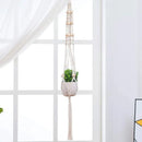 5-Piece Macrame Plant Hanger Set for Indoor Pots