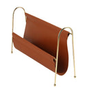 Minimalist Metal Magazine Rack Easy to Use Durable for Home Office Living Room