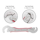 9-45mm Adjustable Wrench Wrench Multifunction Tool Quick Grip Universal Spanner