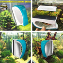 Magnetic Fish Tank Brush Algae Magnet Aquarium Cleaning Glass Aquatic Cleaner - L