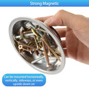 3 4 6 Inch Magnetic Parts Tray Set Stainless Steel Tool Bowl Organizer Holder