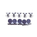 Magnetic Bulldog Clips 20PCS Strong Fridge Memo Holders for Home Office School