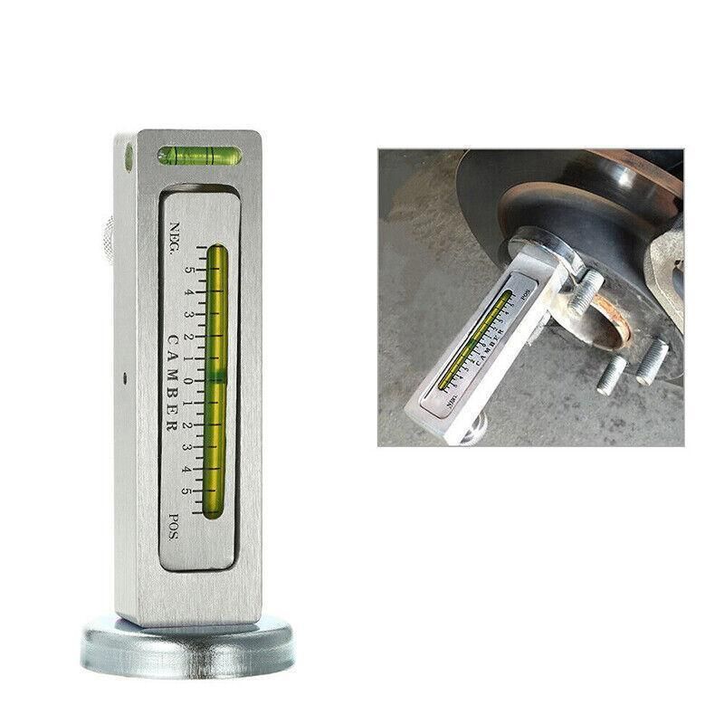 Auto Car Camber Castor Strut Wheel Alignment Adjustable Magnetic Gauge Tool