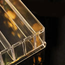 Clear Acrylic Cosmetic Makeup Organiser Lipstick Organizer Box Jewellery Storage - L Size 8Grids