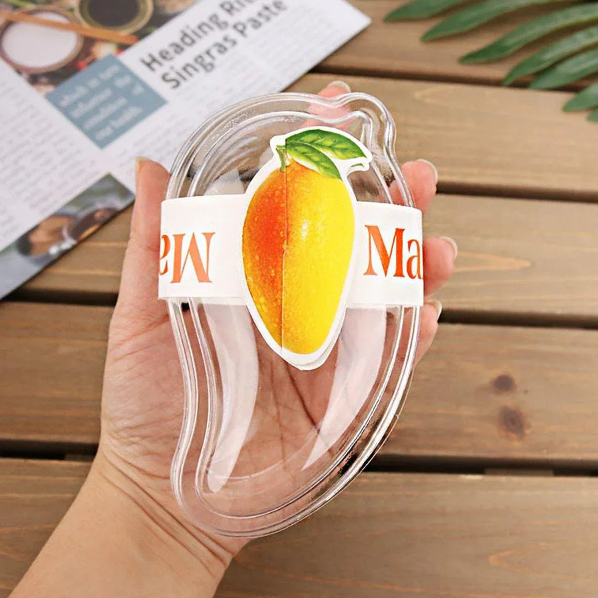 100PCS Clear Cake Boxes for Mousse Fruit Mango Layered Desserts Ice Cream Pastry
