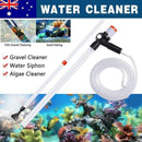 Pump Gravel Water Cleaning Kit Vacuum Cleaner Aquarium Fish Tank Siphon