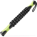 Muscle Roller Stick Full Body Fitness Massage Tool for Home and Gym Use - Black