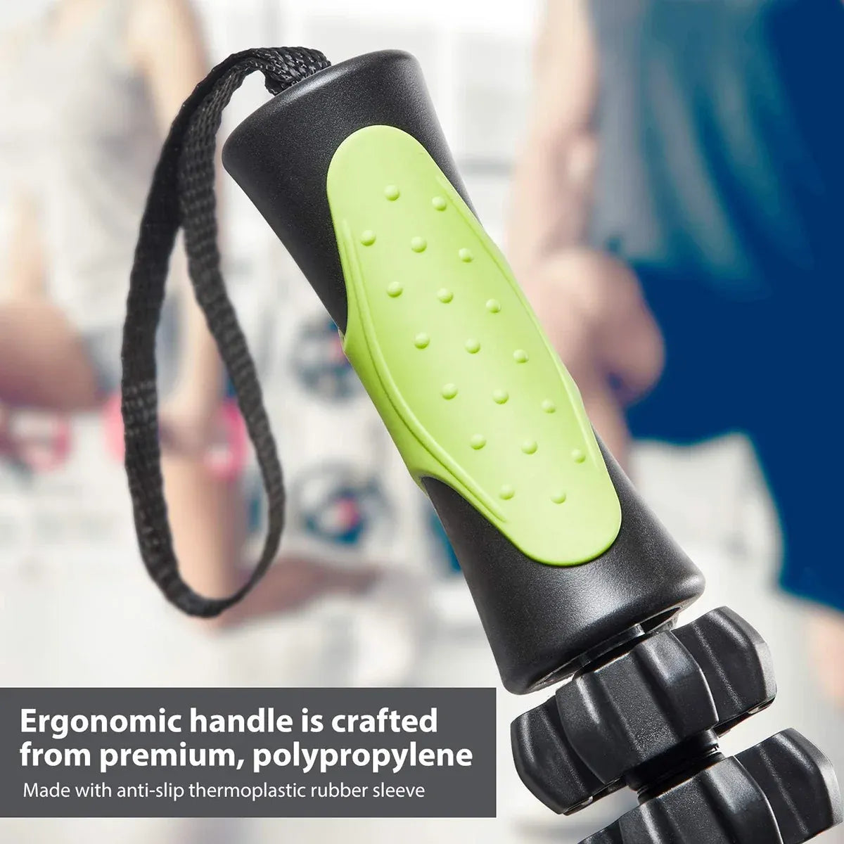 Muscle Roller Stick Full Body Fitness Massage Tool for Home and Gym Use - Orange