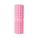 High Density EVA Foam Roller Yoga Massage Stick for Fitness - Crescent Style Pink-45cm