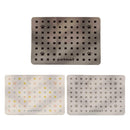 Pet Feeding Mat Dogs Cats Absorbent Non Slip Pet Placemat Waterproof Mat - Brown