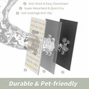 Pet Feeding Mat Dogs Cats Absorbent Non Slip Pet Placemat Waterproof Mat - Beige