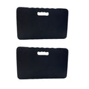 2Pcs Waterproof Anti-Slip Kneeling Cushion Home Garage Repair Knee Guard - Black
