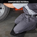 2Pcs Waterproof Anti-Slip Kneeling Cushion Home Garage Repair Knee Guard - Black