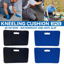 2Pcs Waterproof Anti-Slip Kneeling Cushion Home Garage Repair Knee Guard - Blue