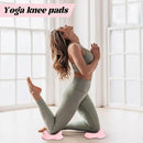 2pcs Thick Yoga Kneeling Mat Knee Cushion for Elbow Support Gym Workout Pad - Purple