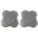 2pcs Thick Yoga Kneeling Mat Knee Cushion for Elbow Support Gym Workout Pad - Purple