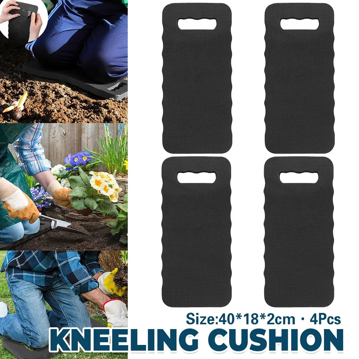 4PCS Garden Mechanic Knee Pads Work Mat Knee Protection Gardening Car Repair