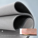 50x80CM Super Absorbent Floor Mat Soft Quick-Drying Non-Slip Diatom Mud Bath - Grey-Retangle