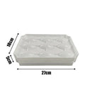 Meatball Maker Manual Meatloaf Mold Kibbeh Maker Press Minced Processor Tool - 9 Holes Clear