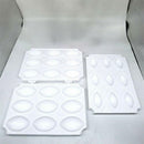 Meatball Maker Manual Meatloaf Mold Kibbeh Maker Press Minced Processor Tool - 9 Holes Clear