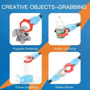2-Piece Robot Claw Grabber Toy Set, Red and Blue