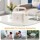 Medicine Cabinet Household Organizer Storage Emergency First Aid Kit Organizer