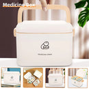 Medicine Cabinet Household Organizer Storage Emergency First Aid Kit Organizer